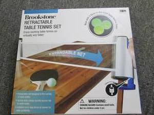 new retractable table tennis set ...