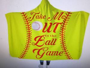 Baseball Design Oversized Blanket T...