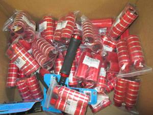 box of new bike pegs ...