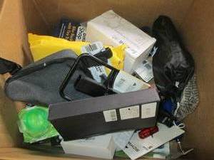 box of bike related items ...