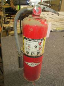 full fire extinguisher ...