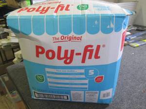 5 pounds poly fill ...