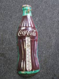 vintage coke thermometer ...