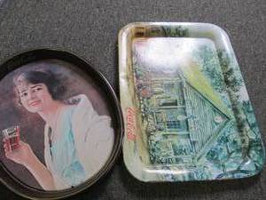 vintage coke trays ...