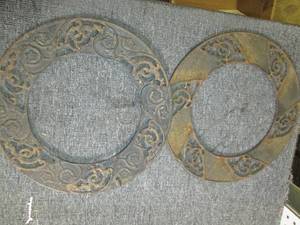 2 vintage grates ...