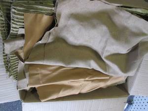 box of fabric...