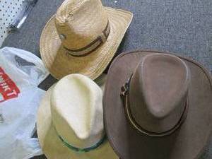 3 hats ...