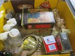 lot of metal plates , bowls and mor...