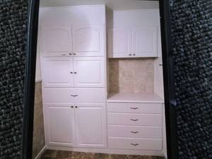 lot of cabinets first 2 pictures ar...