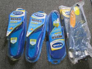 4 sets of dr scholls shoe inserts ...