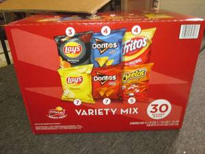 2 packs of 30 frito lay variety pac...