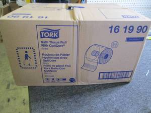 case of tork bath tissue rolls dama...