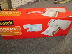 scotch thermal laminator ...
