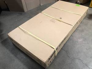 Husky  72 in. Adjustable Height Work Table in White, Open Box, Review all pictures