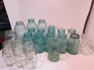 lot 34 image: Canning Jars