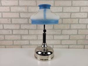 lot 17 image: 1925 Coleman Quick-Lite Lamp w Shade - Approx. 19.5 Tall
