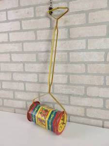 lot 118 image: Vintage J. Chein Tin Litho Rolling Toy - Makes Music as it Rolls - Approx. 27 x 9 x 5
