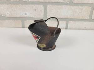 lot 140 image: Vintage ROYALTON COAL Promotional Coal Bucket Ashtray - Hickman, Williams & Co. - Approx. 3.5 x 3 x 3
