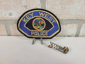lot 153 image: Key West Police Department and Badge
