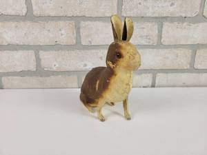 lot 161 image: Vintage Papier Mache Bunny Rabbit - Approx. 7.5 Tall