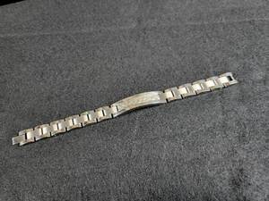 lot 2016 image: Mens REVV Titanium and Sterling Silver 8 Bracelet