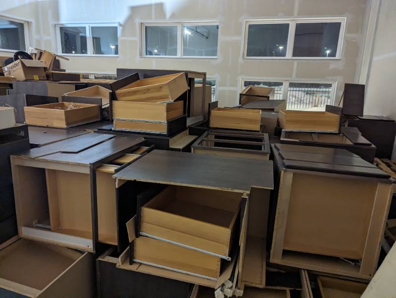 Buyers choice of 20 new kitchen cab...