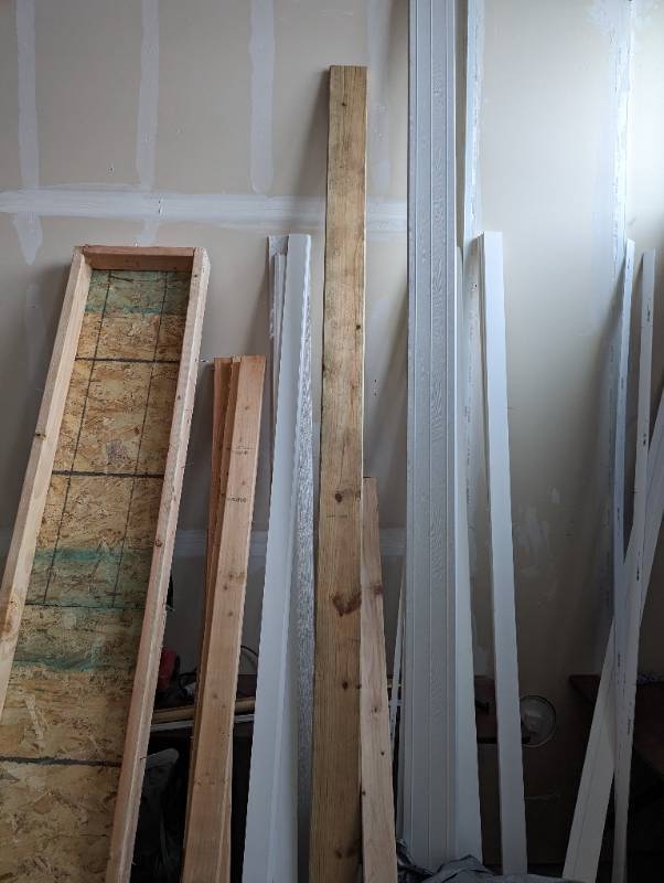 Lumber, treated deck board, trim an...