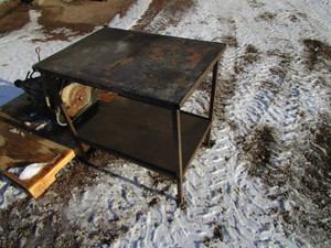 Steel Shop Table 24x33x31