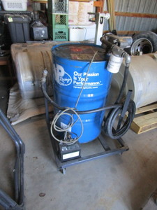Fuel Pump on Rolling Cart