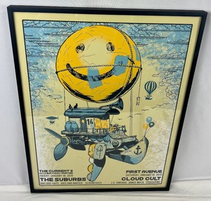lot 76 image: Cloud Cult at First Avenue Framed Screen Print Poster