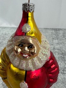 lot 116 image: Christopher Radko Clown Christmas Ornament