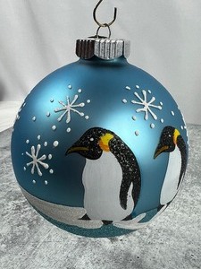 lot 113 image: Christopher Radko Celebrations Penguin Design Ornament