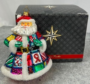 lot 112 image: Christopher Radko 2012 Clause for a Cause Ornament