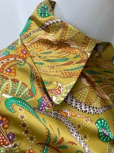lot 136 image: Retro Button Up Shirt with Wide Collar
