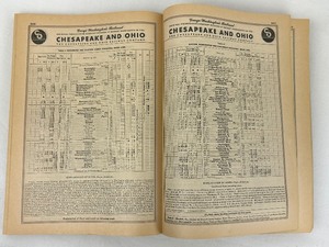 lot 98 image: 1961 The Official Guide of the Railways and Steam Navigation Lines of the U.S.