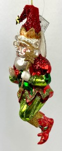 lot 126A image: Mark Roberts Fairy Santa Christmas Ornament
