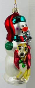 lot 232 image: Darling Disney Christmas Ornament