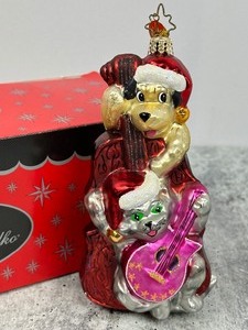 lot 202 image: Christoper Radko Cool Yule Christmas Ornament
