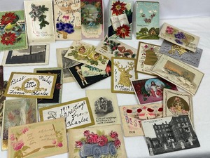 lot 150 image: Variety of Vintage Postcards