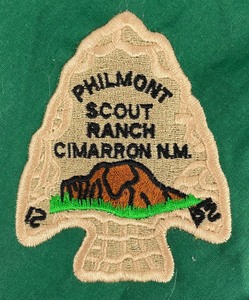 lot 286 image: Vintage Philmont Scout Ranch Cimarron, NM Scarf