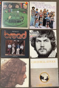 lot 310 image: Rockin Record Albums Includes Staying Alive, Dolly Parton, Bread, ZZ Top and more