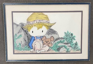 lot 325 image: Three Charming Childrens Character Drawings