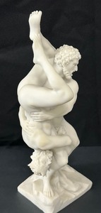 lot 21A image: Hercules and Diomedes Sculpture by Veronese