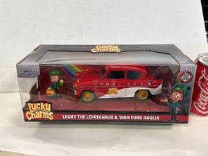 lot 6 image: Jada Hollywood Rides 1959 Ford Anglia & Lucky Charms