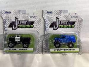 lot 14 image: Lot of 2 Jada Just Truck Diecast