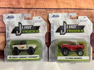 lot 15 image: Lot of 2 Jada Just Truck Diecast