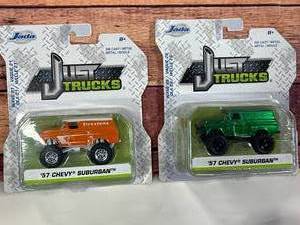 lot 16 image: Lot of 2 Jada Just Truck Diecast