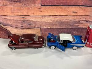 lot 19 image: 1949 Mercury & 1957 Chevy Bel Air 124 Diecast