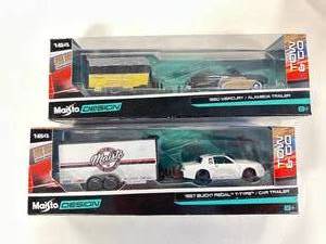 lot 83 image: Lot of 2 Maisto Design Tow & Go Vehicles