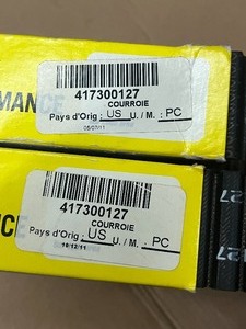 lot 11 image: Lot Of (2) Ski-Doo  Bombardier Snowmobile Belts
